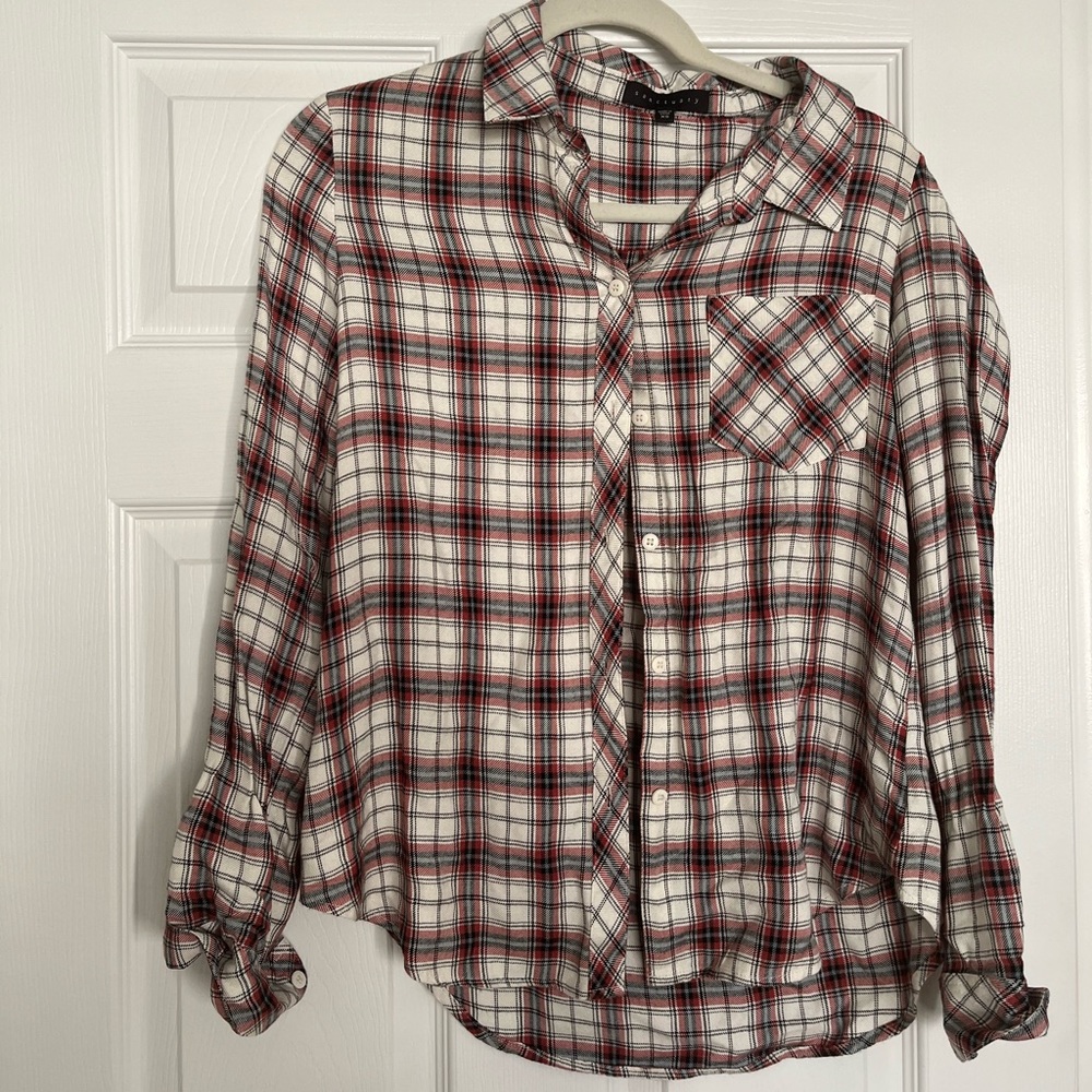 Sanctuary plaid button down